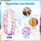 25pcs Leis for Luau Party - Colorful Hawaiian Leis Bulk Tropical Flower Lais Hawaii Decor for Summer Beach Pool Decoration Favour Supplies